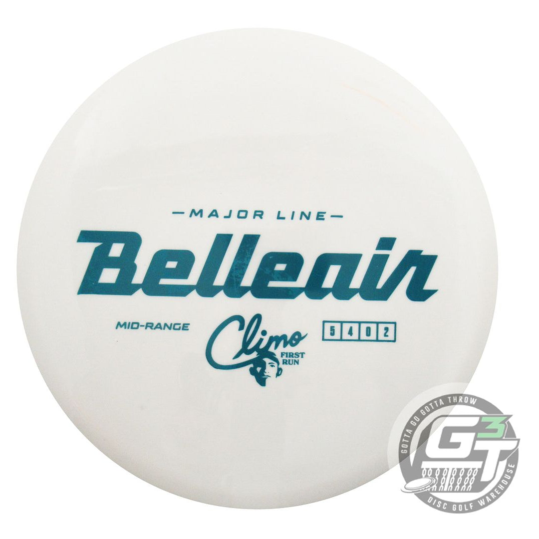 USED Climo Major Line Belleair 176g White Green Stamp Midrange Golf Disc