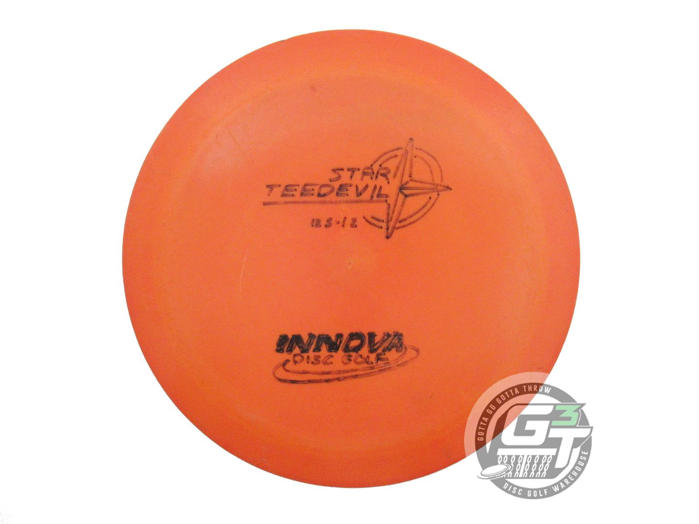 USED Innova Star Teedevil 168g Orange SHARPIE OOP Distance Driver Golf Disc