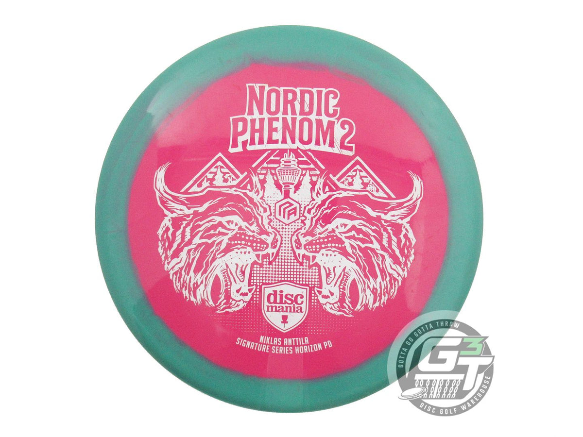 USED DiscMania NORDIC PHENOM 2 Horizon S-Line PD 170g Green-Pink Driver Disc