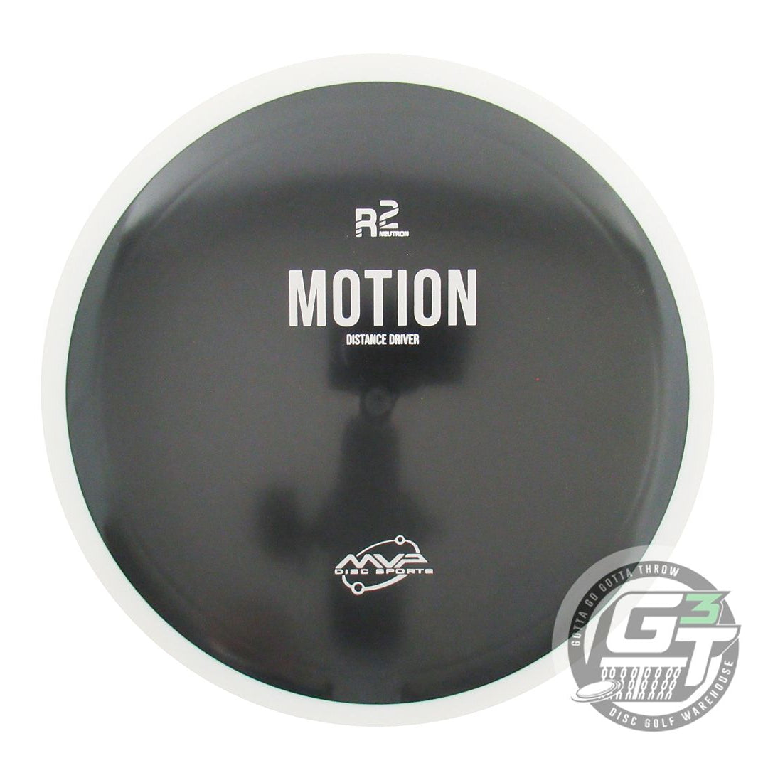 NOS MVP Disc Sports R2 Neutron Motion 171g Black White Rim Driver Golf Disc