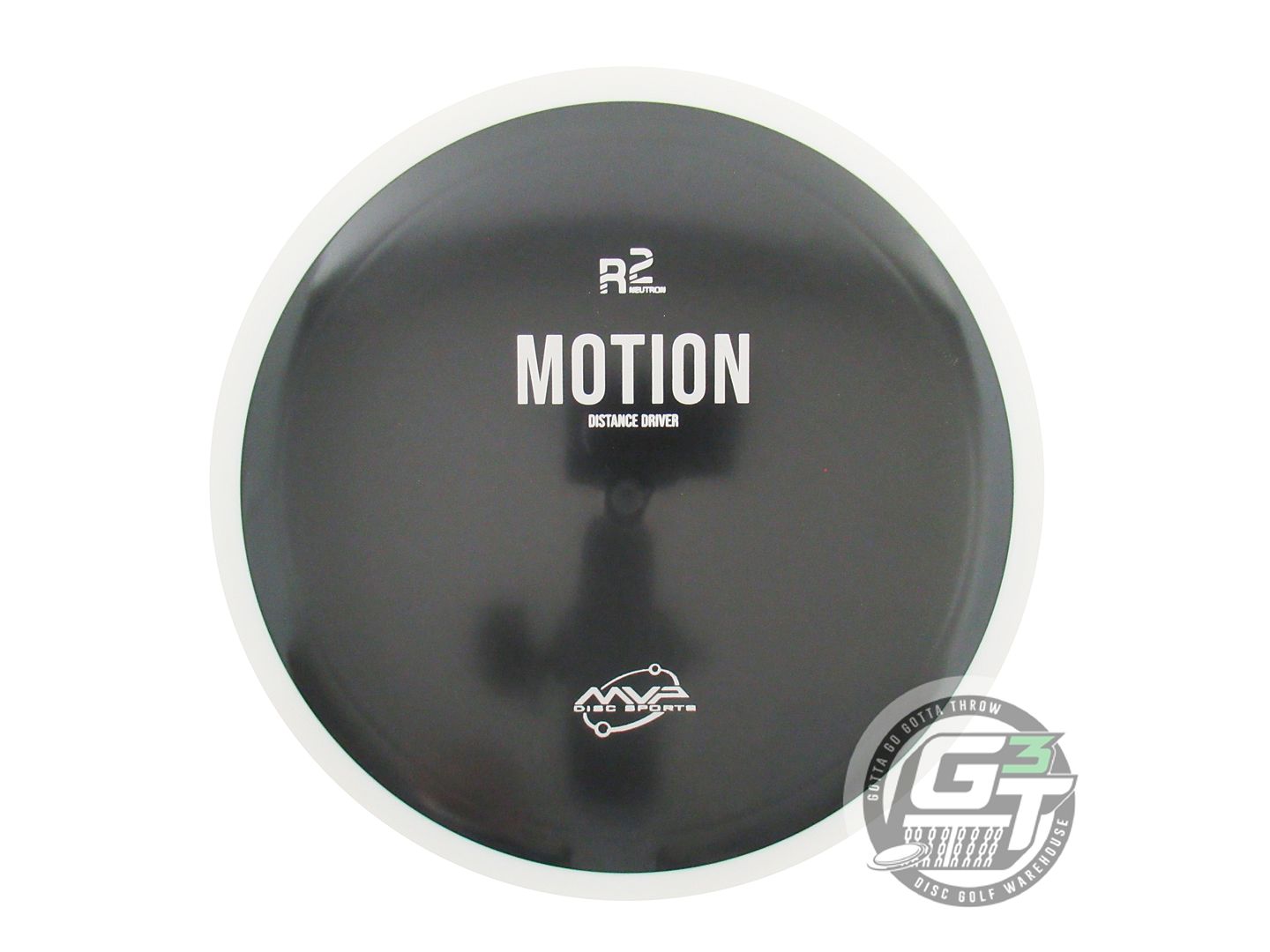 NOS MVP Disc Sports R2 Neutron Motion 171g Black White Rim Driver Golf Disc
