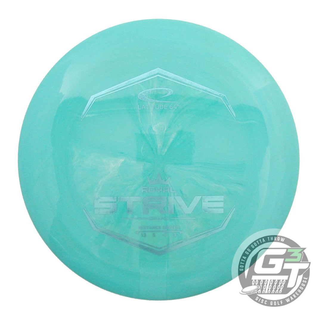 USED Latitude 64 Royal Grand Strive 173g Seafoam Aqua Foil Distance Driver Disc