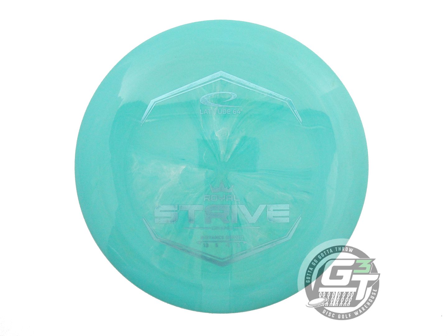 USED Latitude 64 Royal Grand Strive 173g Seafoam Aqua Foil Distance Driver Disc