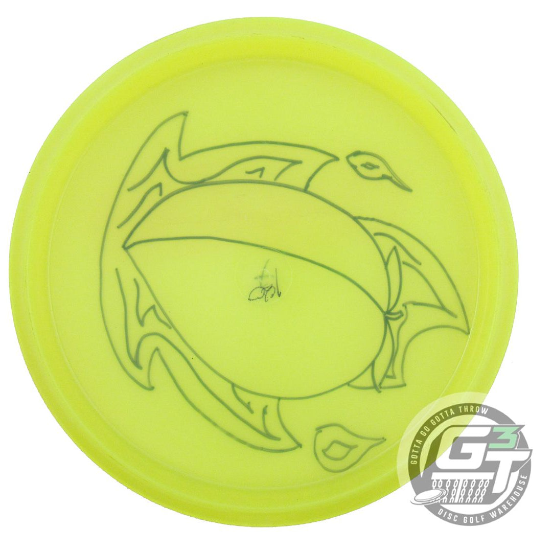 USED Innova X-OUT Champion Roc3 180g Yellow SHARPIE Midrange Golf Disc
