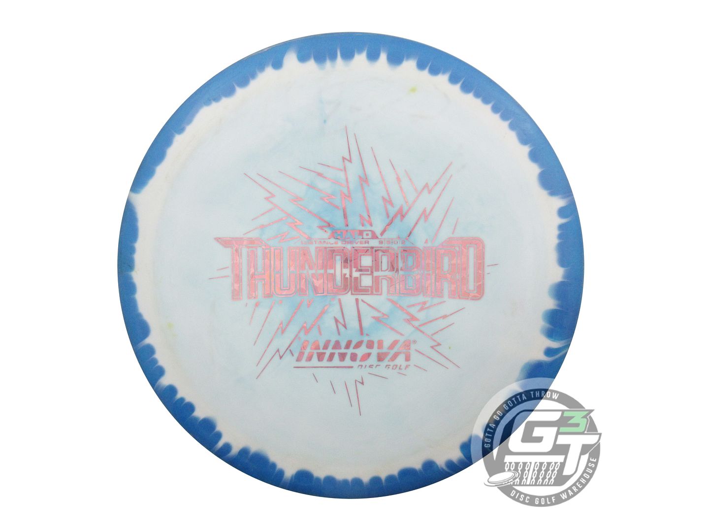 USED Innova Halo Star Thunderbird 177g Blue-White Distance Driver Golf Disc
