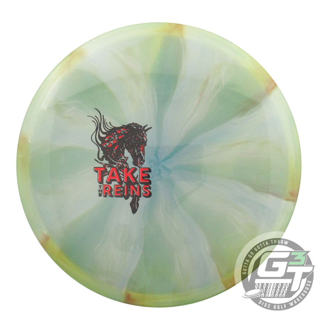 Mint Discs Limited Edition Take the Reins Stamp Swirly Sublime Mustang Midrange Golf Disc (Individually Listed)