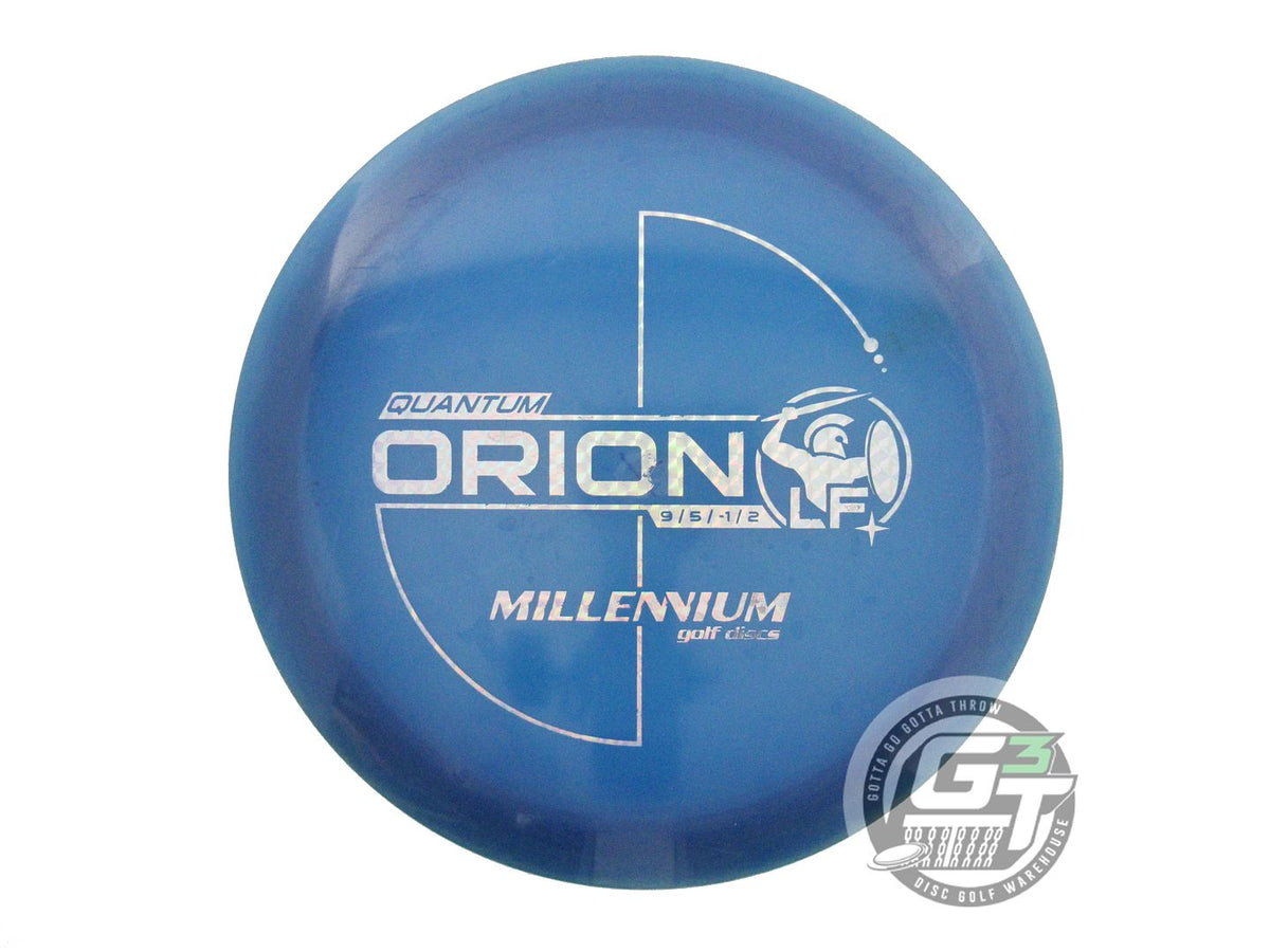 USED Millennium Quantum Orion LF 175g Blue Silver Prism Foil Driver Golf Disc
