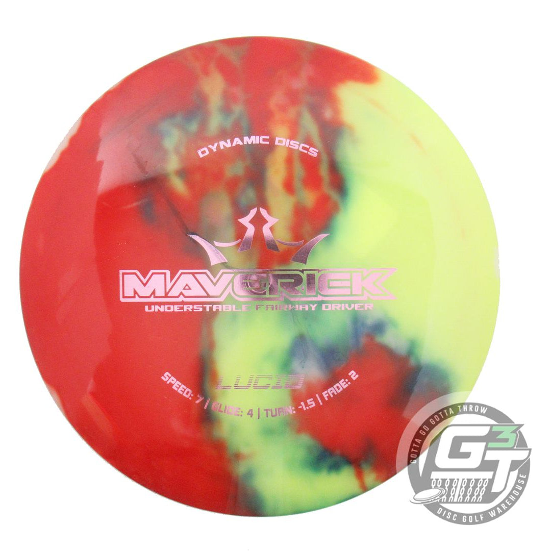 Dynamic Discs MyDye Lucid Maverick Fairway Driver Golf Disc (Individually Listed)