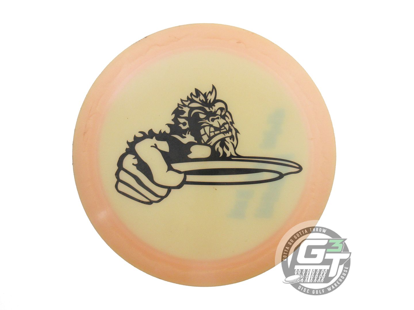 USED Discraft Big Z Crank 173g Peach Black Stamp PFN Distance Driver Golf Disc