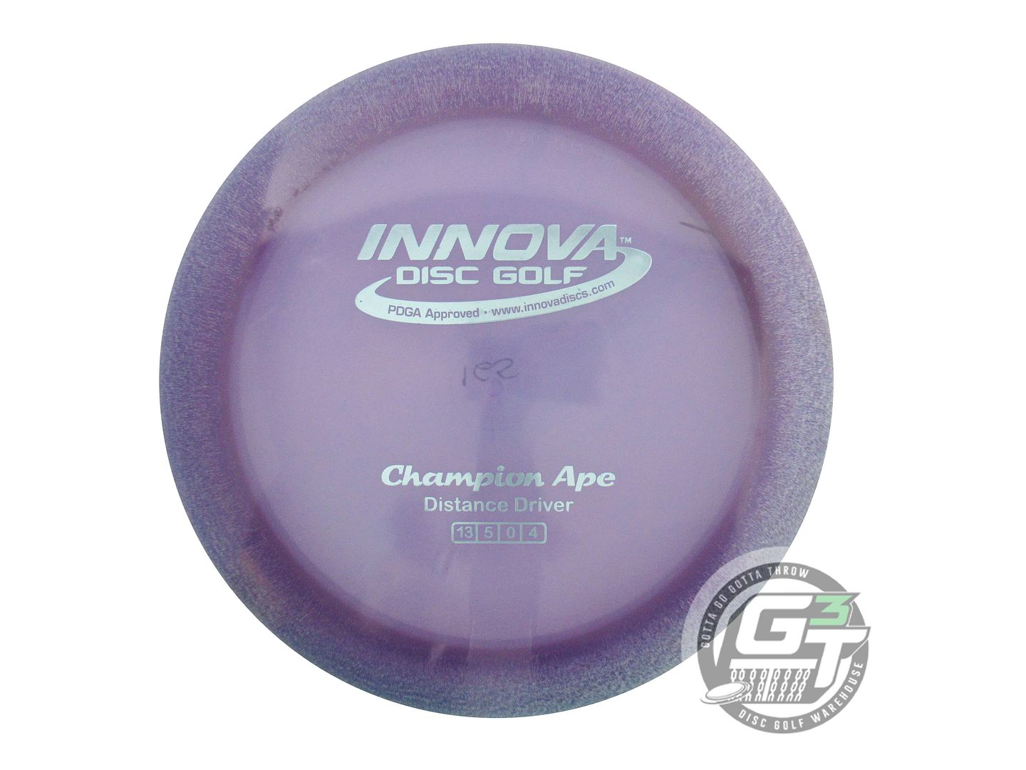 USED Innova Champion Ape 165g Purple Silver Foil Distance Driver Golf Disc