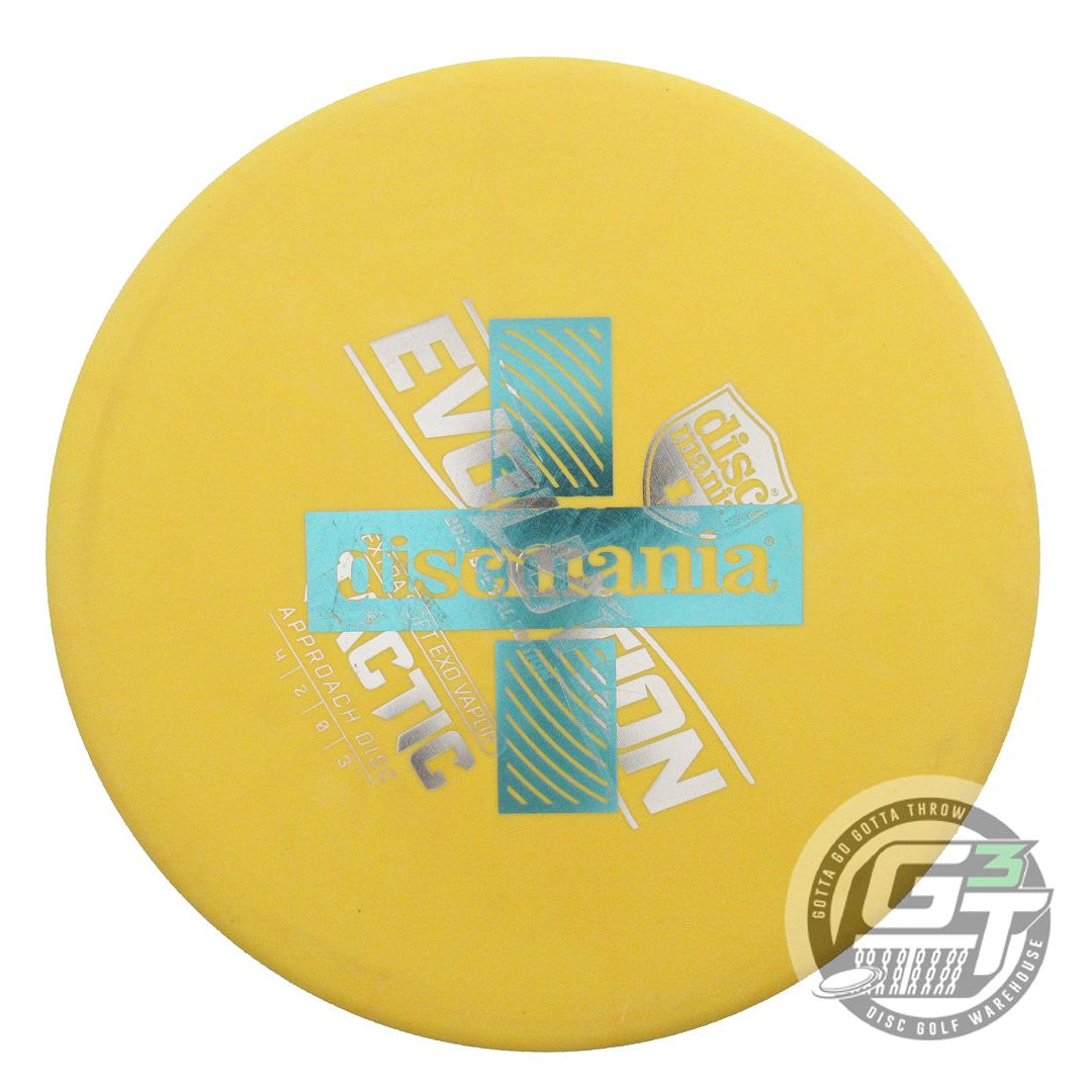 USED DiscMania X-OUT EXO Extra Soft Tactic 174g Yellow Putter Golf Disc