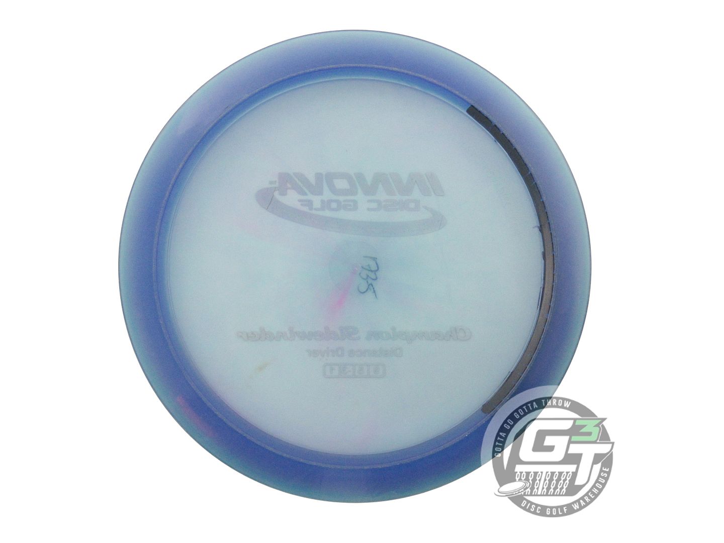 USED Innova Champion Sidewinder 175g Blue Gold Holo Foil Distance Driver Disc