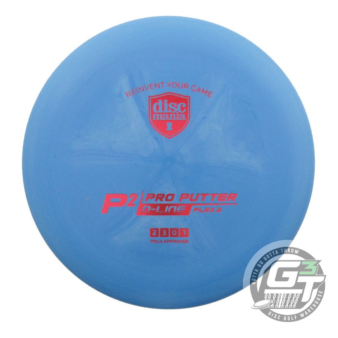 Discmania Originals D-Line Flex 2 P2 Pro Putter Golf Disc (Individually Listed)