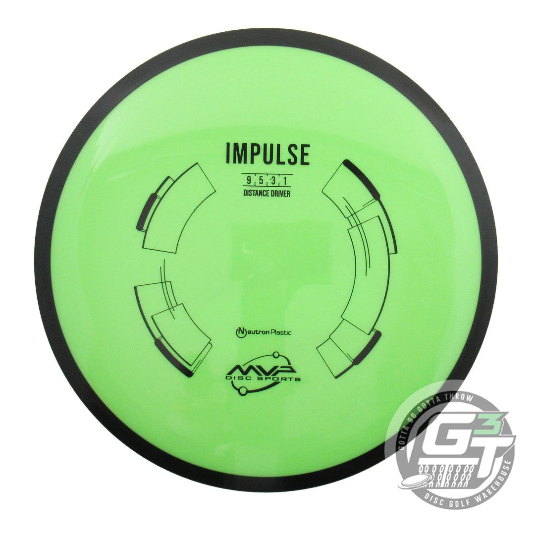 MVP Neutron Impulse Distance Driver Golf Disc (Individually Listed)