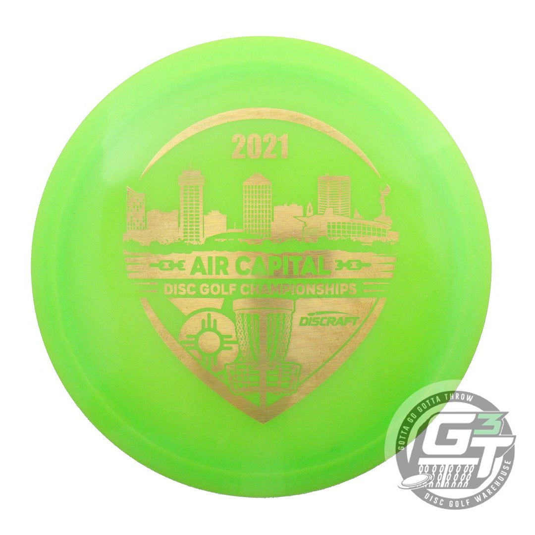 USED Discraft Z Undertaker 174g Lime Gold Holo Foil Distance Driver Golf Disc