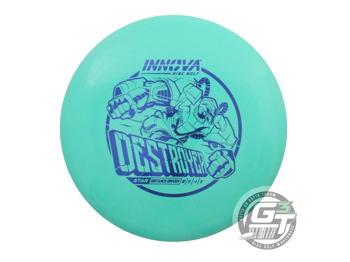 USED Innova Star Destroyer 171g Seafoam Blue Foil Distance Driver Golf Disc