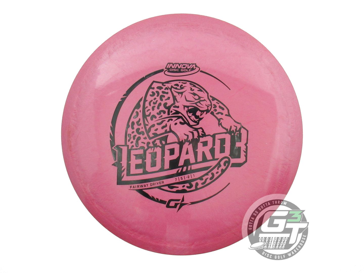 USED Innova GStar Leopard3 167g Pink Black Stamp Fairway Driver Golf Disc