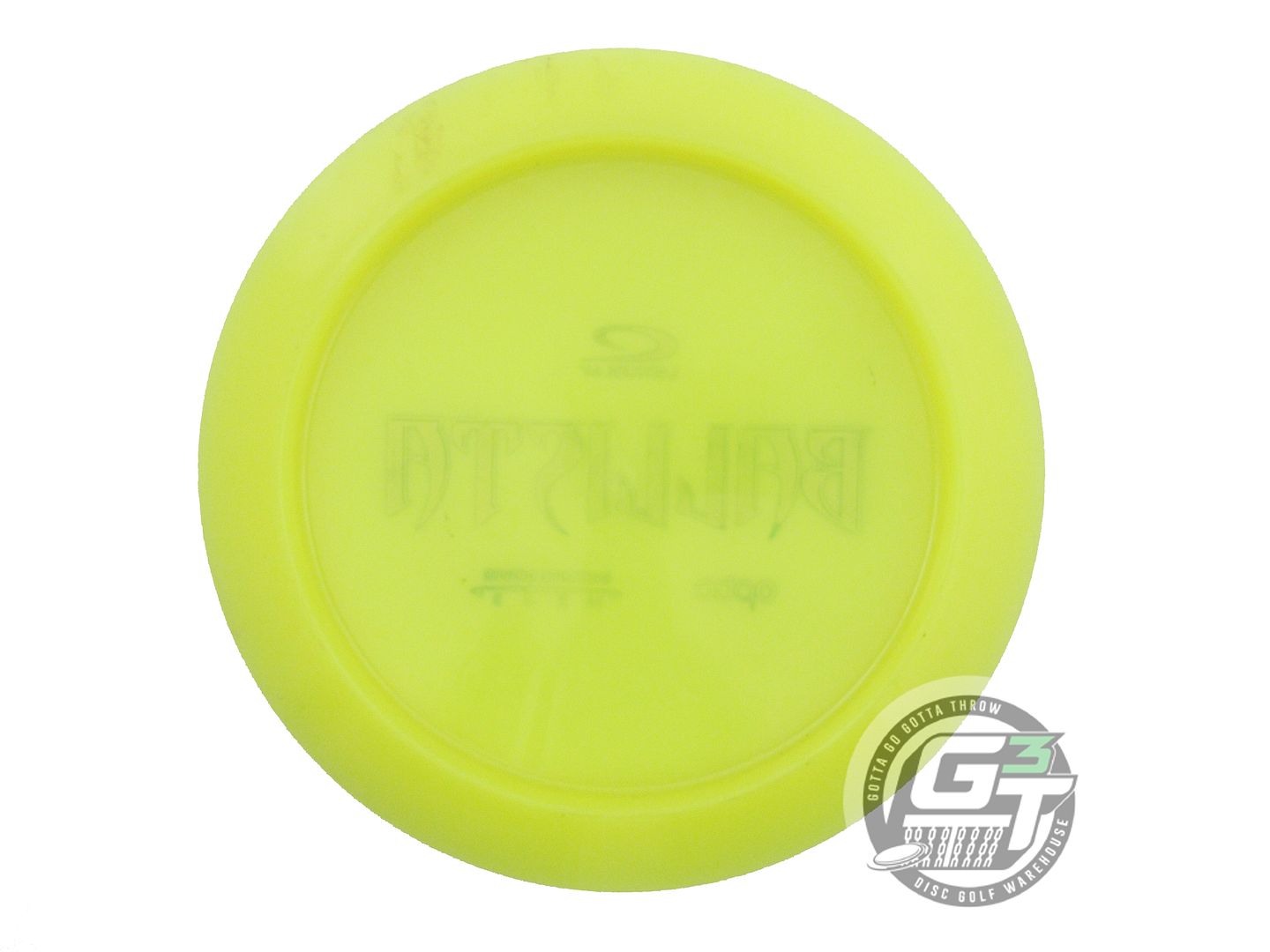 USED Latitude 64 Opto Ballista 172g Yellow Teal Foil Distance Driver Golf Disc