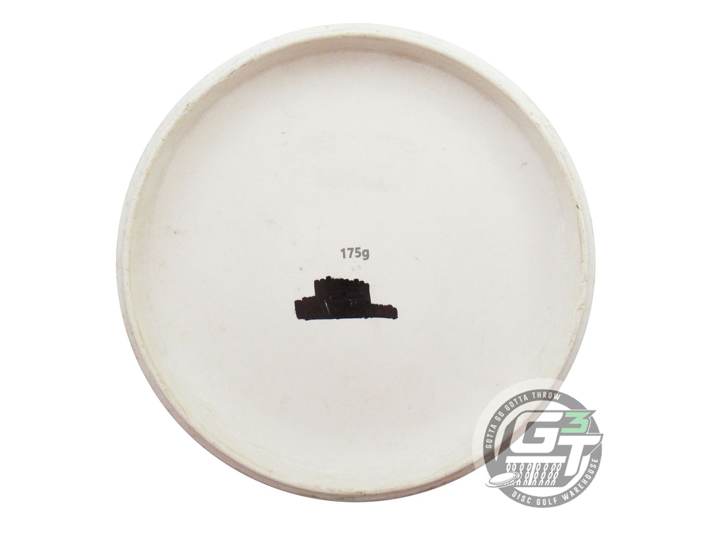 USED Discraft Putter Line Focus 175g White Jellybean Foil Putter Golf Disc