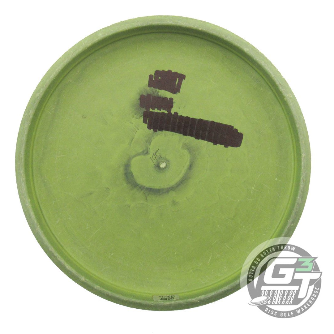 USED DGA D-Line Steady BL 175g Green Blue Shatter Foil Putter Golf Disc