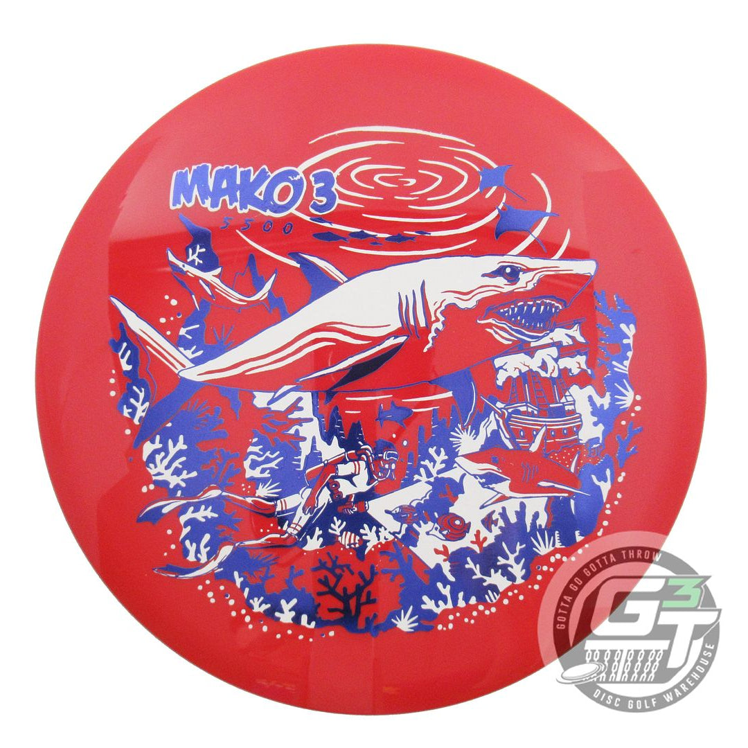 Innova Limited Edition Riptide Reef Stamp Star Mako3 Midrange Golf Disc (Individually Listed)