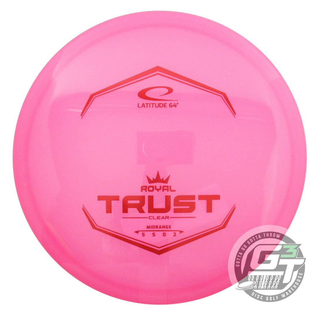 Latitude 64 Royal Clear Trust Midrange Golf Disc (Individually Listed)