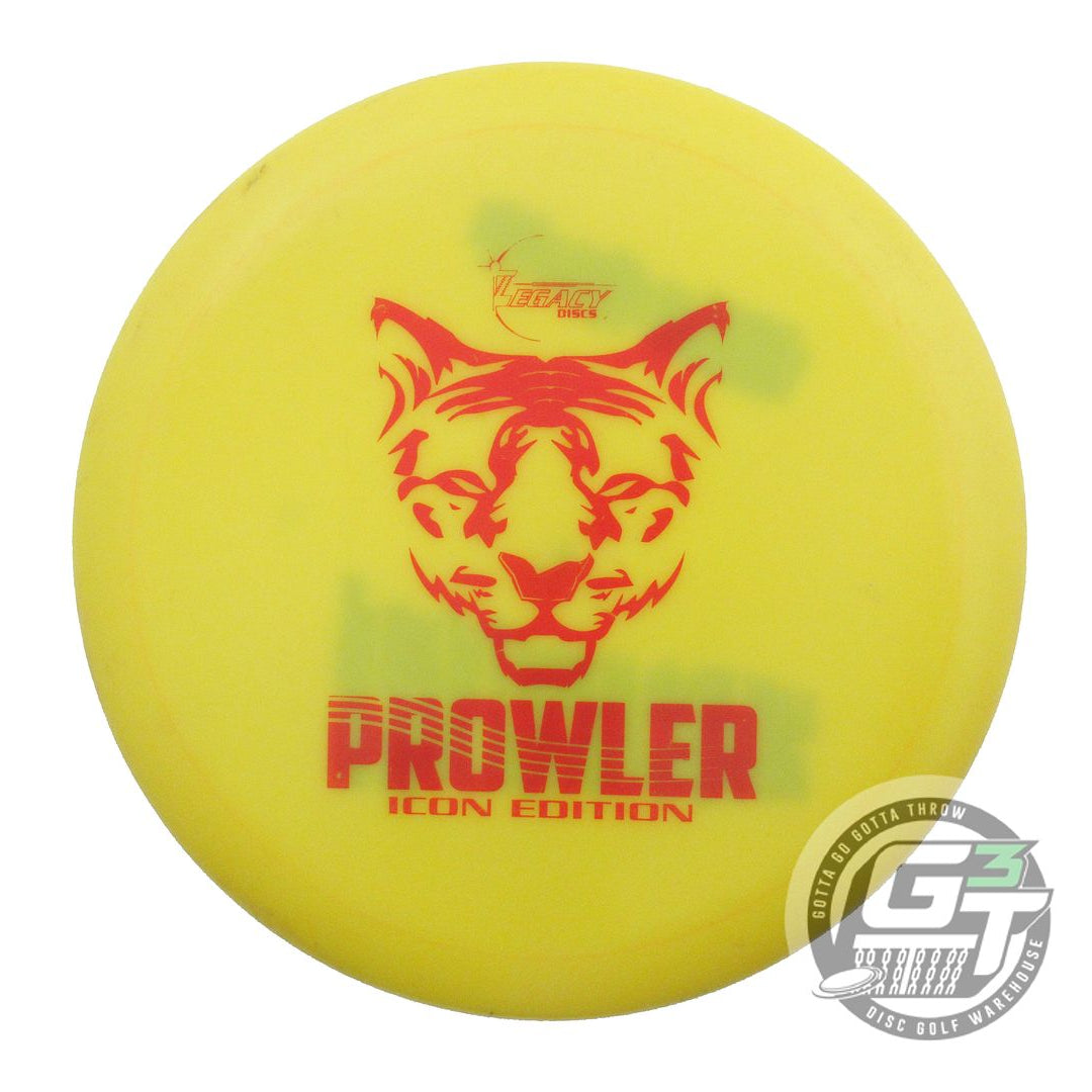 USED Legacy Discs Icon Prowler 170g Yellow Red Stamp Putter Golf Disc