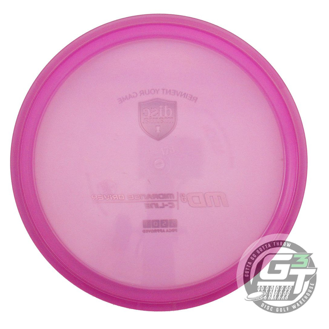 USED DiscMania C-Line MD3 178g Magenta Red Foil Midrange Golf Disc