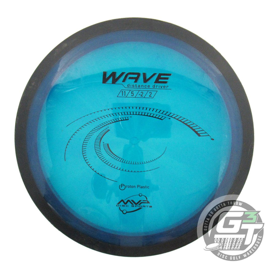 USED MVP Disc Sports Proton Wave 173g Blue Distance Driver Golf Disc