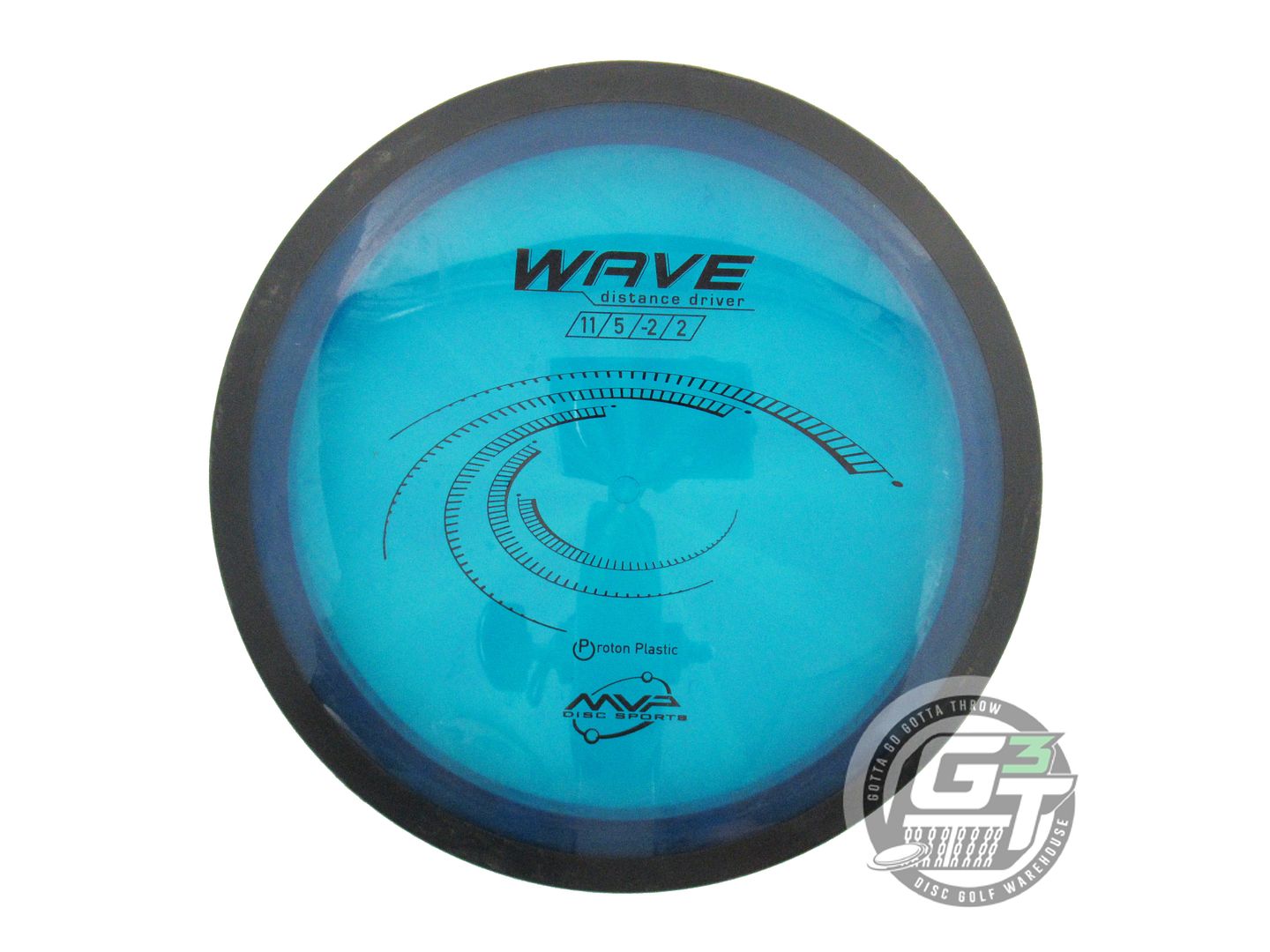 USED MVP Disc Sports Proton Wave 173g Blue Distance Driver Golf Disc