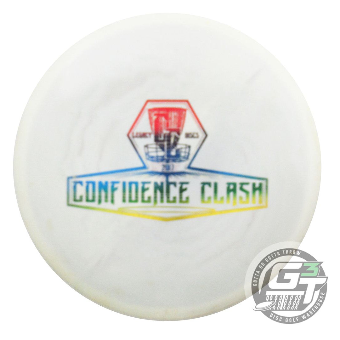 USED Legacy Discs Icon Ghost 180g White-Lilac Rainbow Foil Midrange Golf Disc