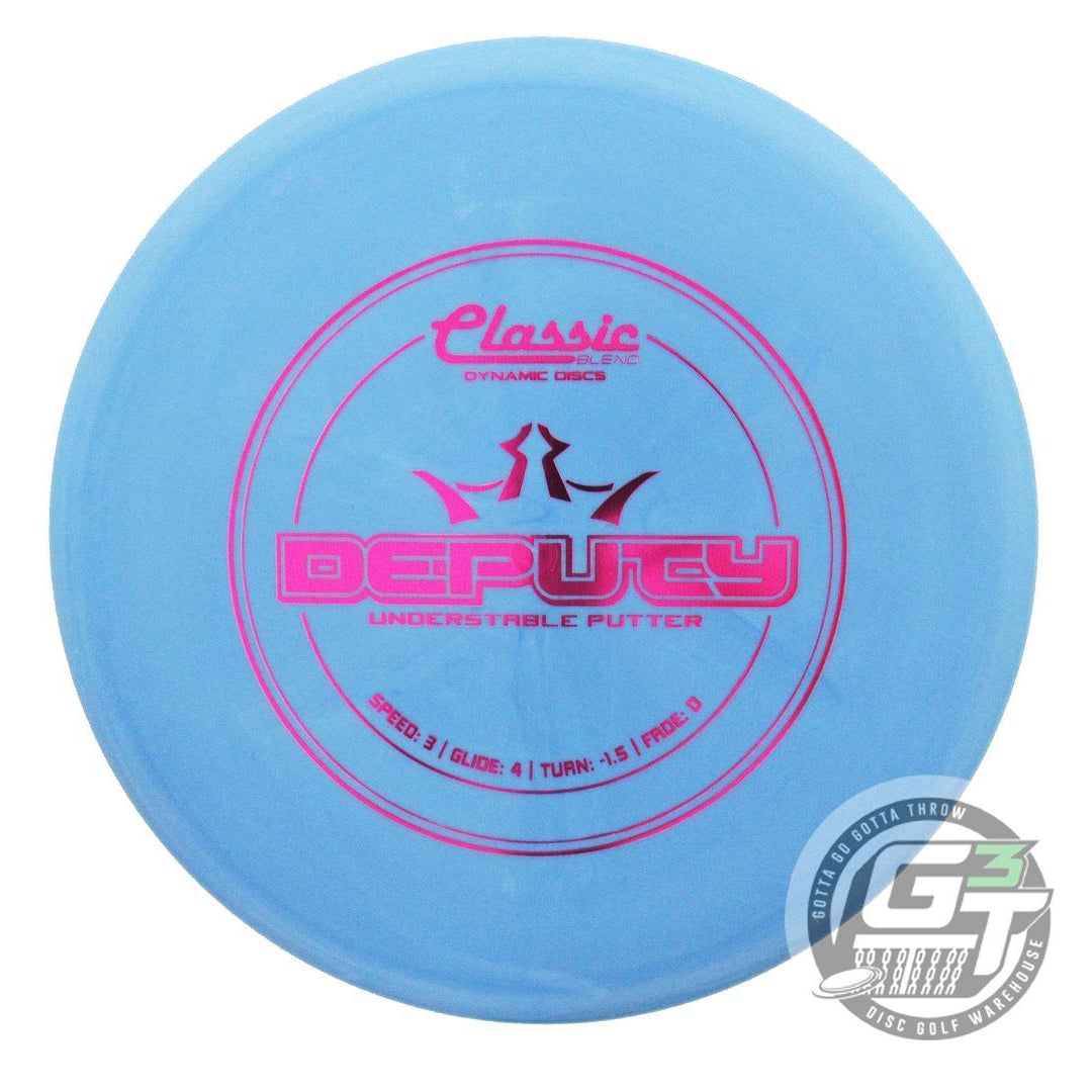Dynamic Discs Classic Blend Deputy Putter Golf Disc (Individually Listed)