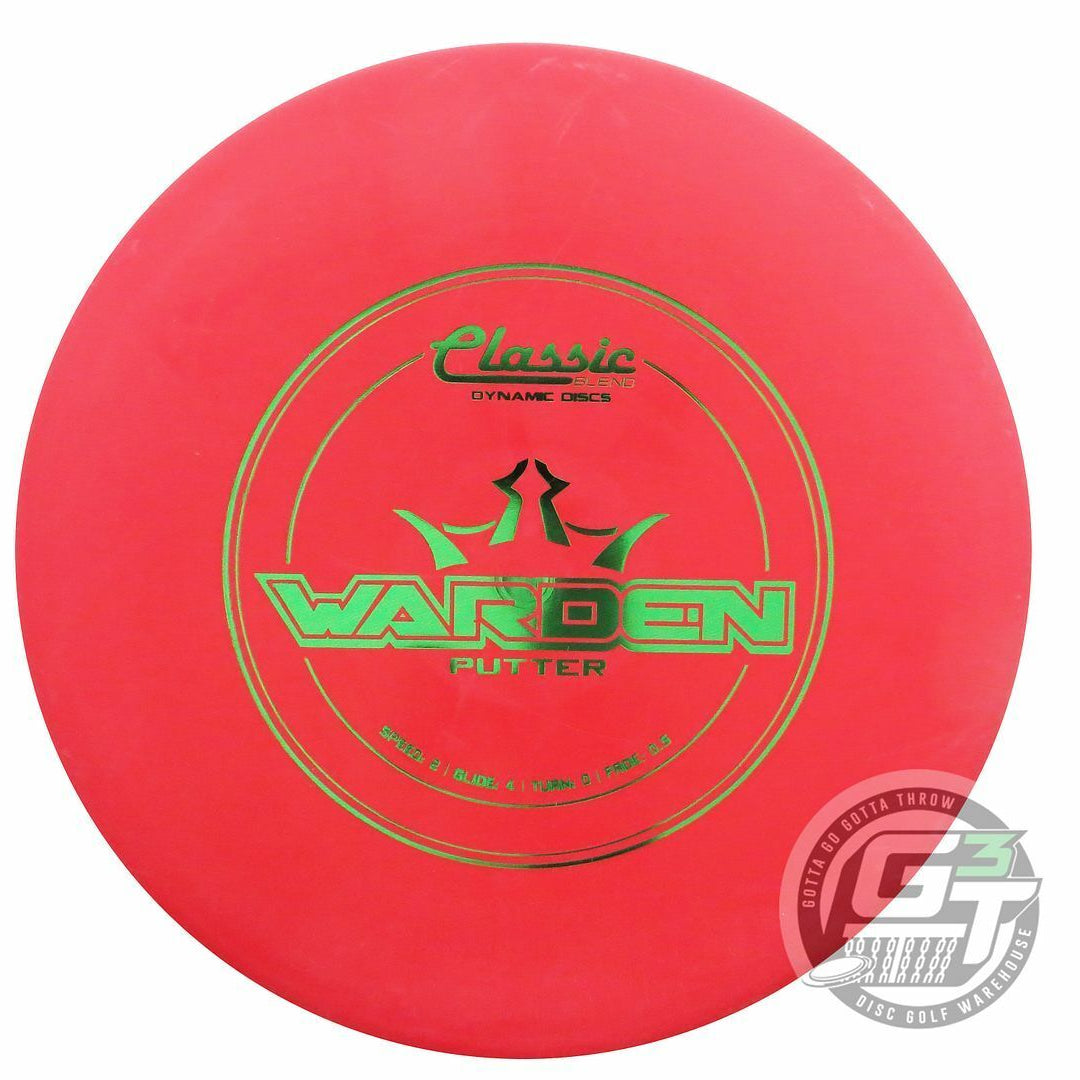 Dynamic Discs Classic Blend Warden Putter Golf Disc (Individually Listed)