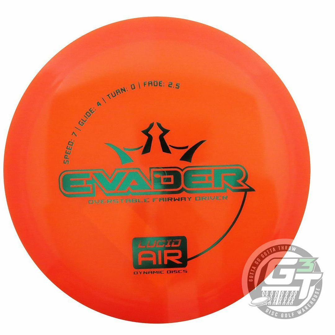 Dynamic Discs Lucid AIR Evader Fairway Driver Golf Disc (Individually Listed)