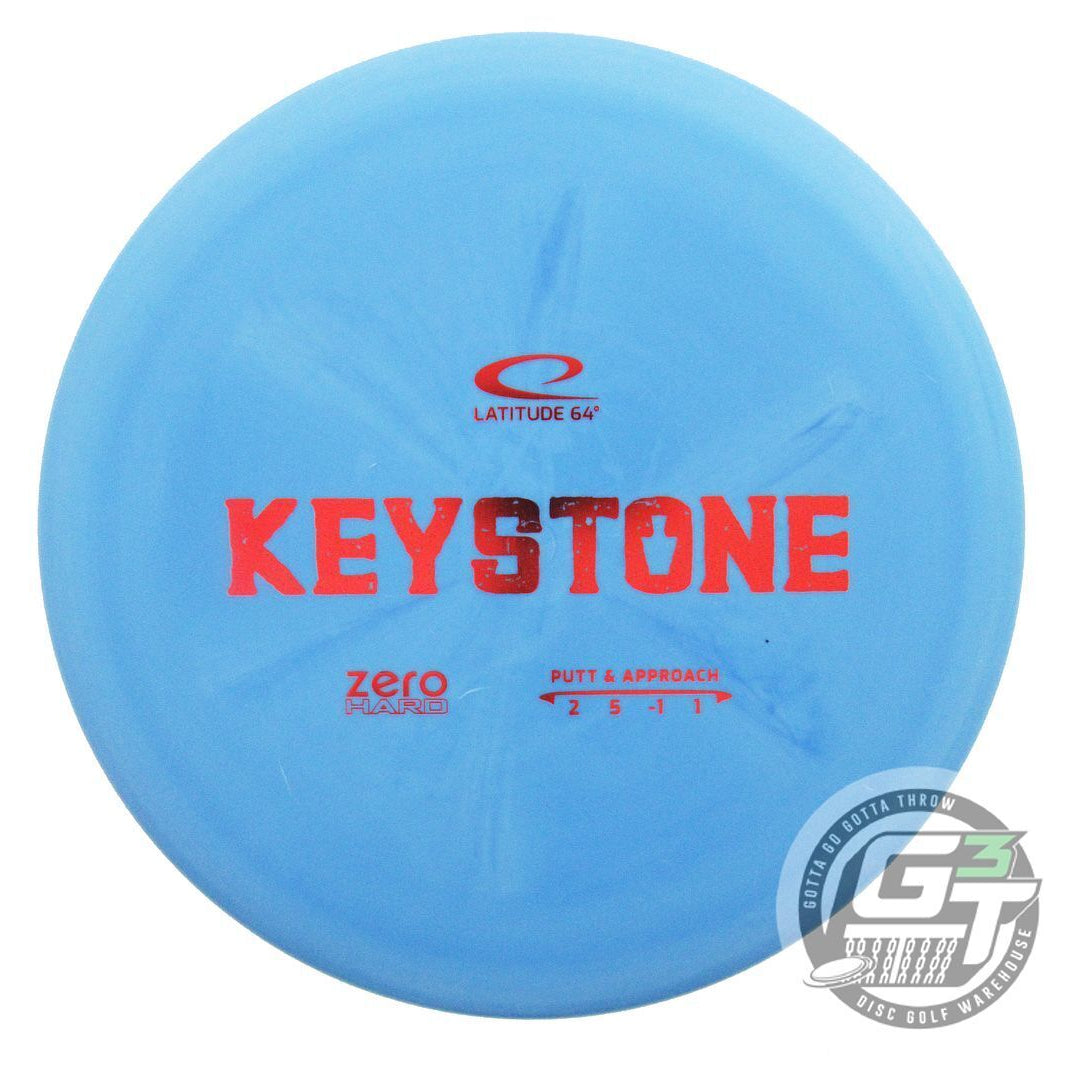 Latitude 64 Zero Line Hard Keystone Putter Golf Disc (Individually Listed)