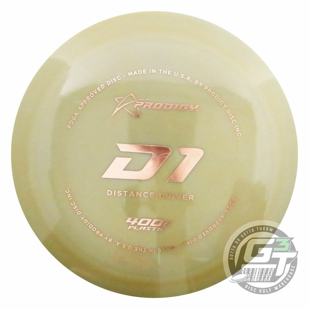 Prodigy 400G Series D1 Distance Driver Golf Disc (Individually Listed)