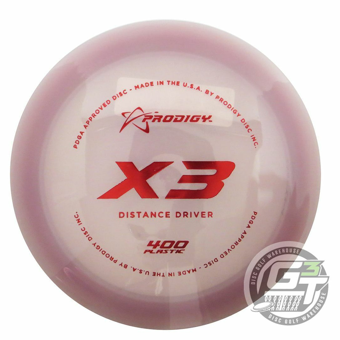 Prodigy 400 Series X3 Distance Driver Golf Disc (Individually Listed)