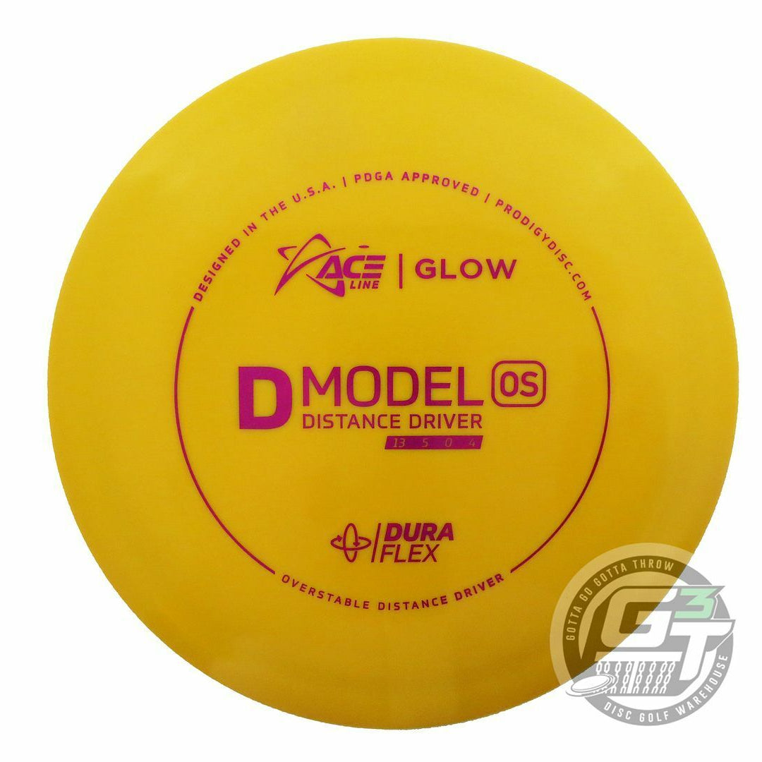 Prodigy Ace Line Glow DuraFlex D Model OS Distance Driver Golf Disc (Individually Listed)