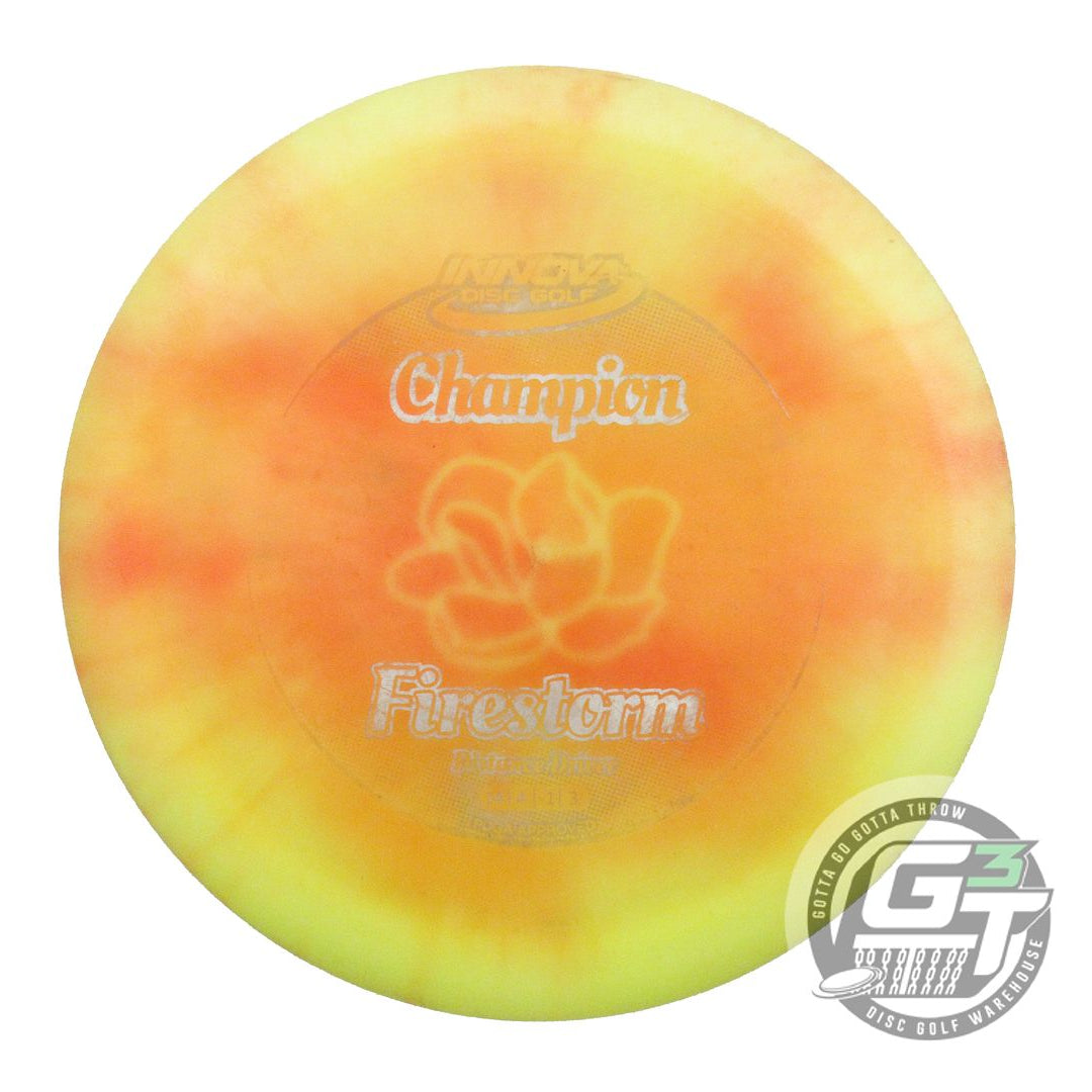 USED Innova Champion Firestorm 172g Yellow HOME DYED Distance Driver Golf Disc