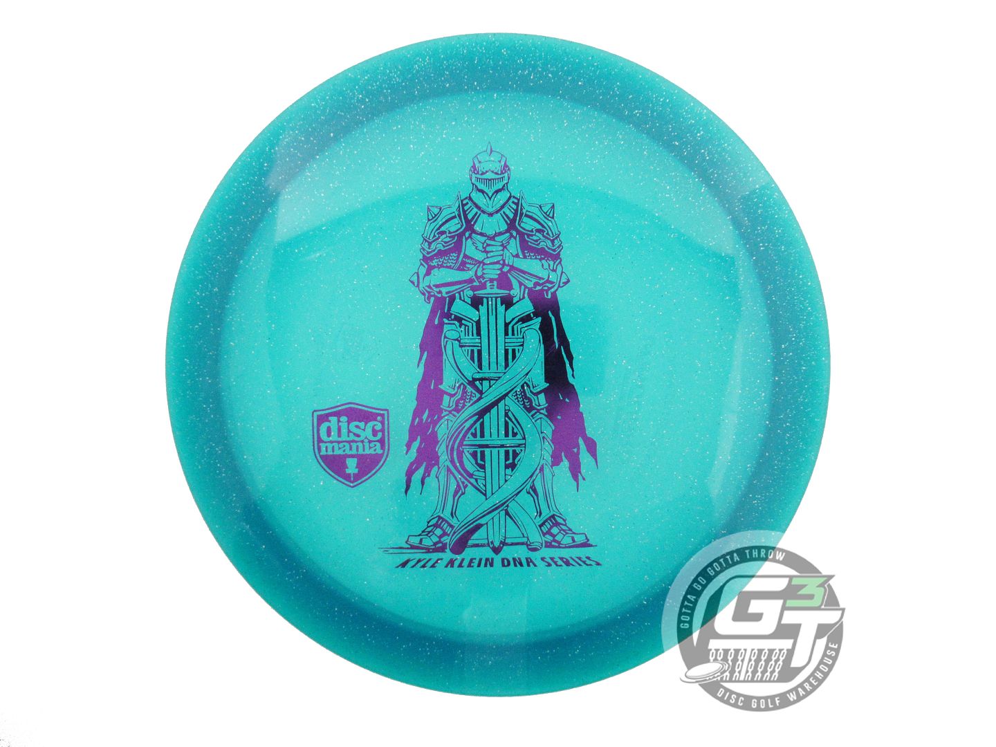 USED DiscMania DNA SERIES Metal Flake C-Line Vanguard 175g Teal Driver Disc