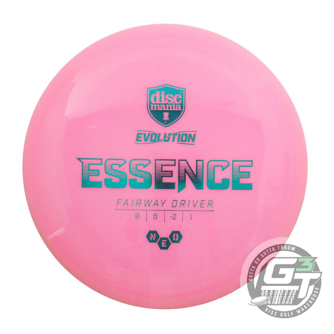 NOS DiscMania Neo Essence 174g Pink Teal Foil Driver Golf Disc