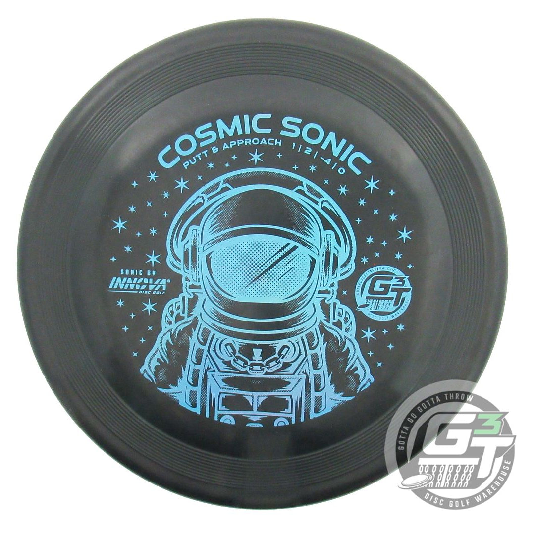 USED Innova COSMIC Star Sonic 175g Black Blue Holo Foil Putter Golf Disc