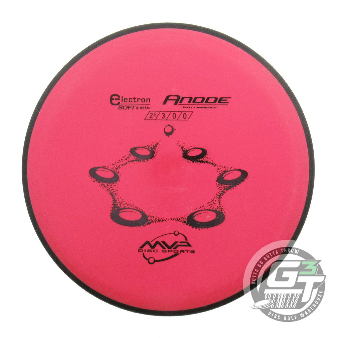 USED MVP Disc Sports Electron Soft Anode 174g Red Putter Golf Disc