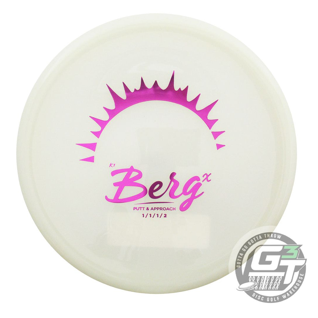 Kastaplast Glow K1 Berg X Putter Golf Disc (Individually Listed)