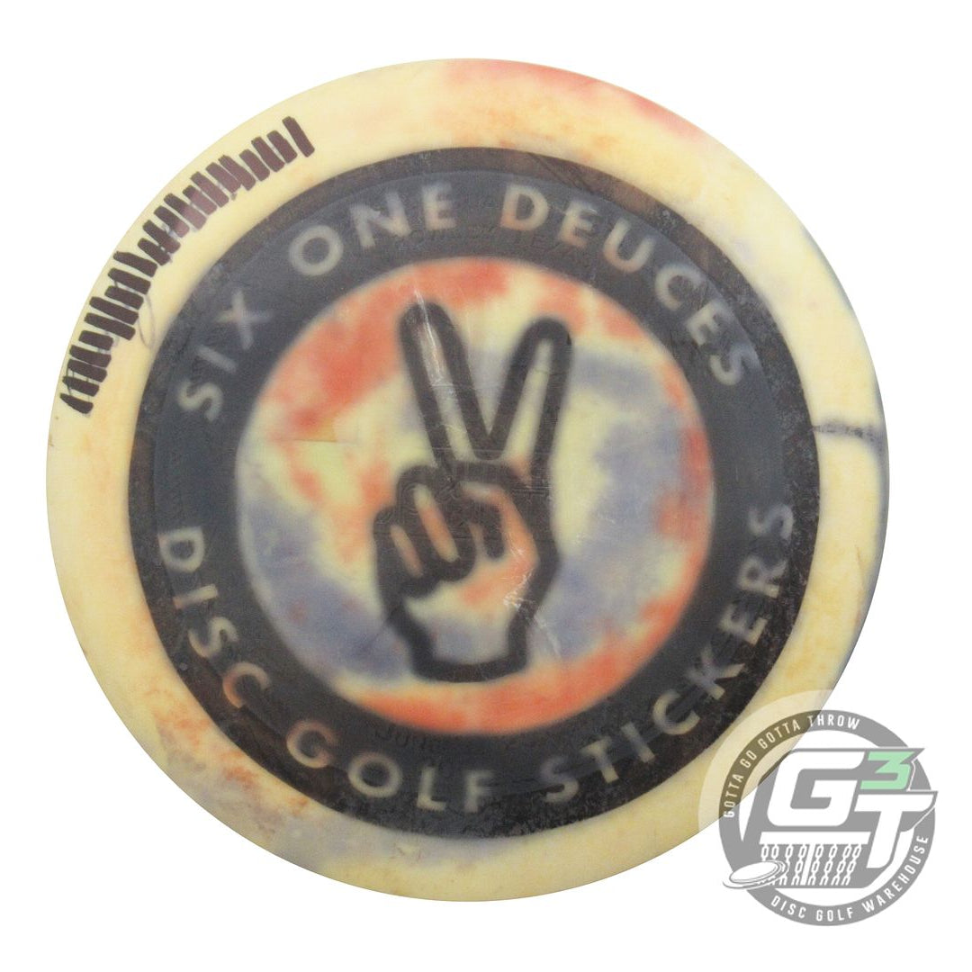 USED Innova Star Destroyer 175g Cream HOME DYED Distance Driver Golf Disc