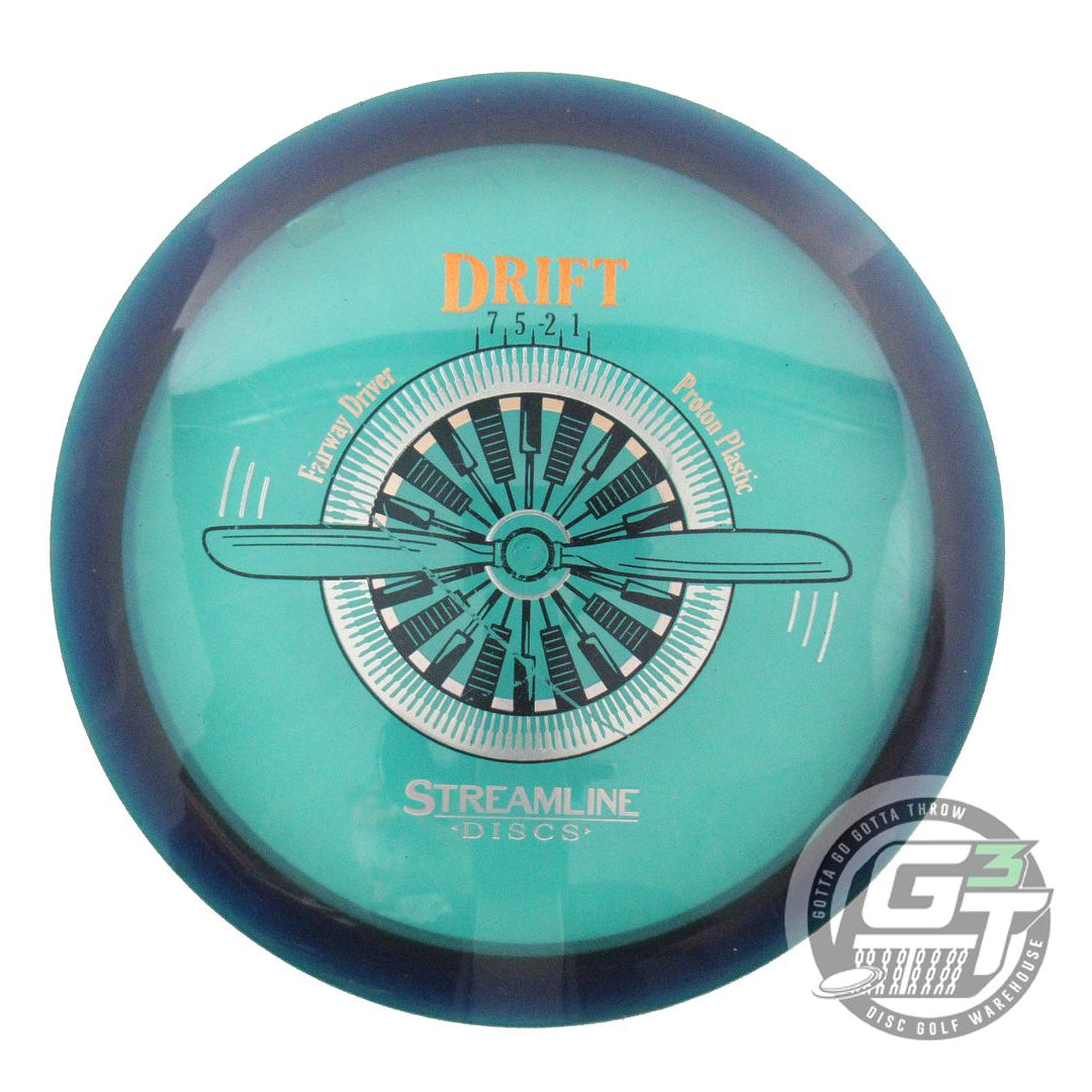 USED Streamline Discs Proton Drift 169g Blue Distance Driver Golf Disc