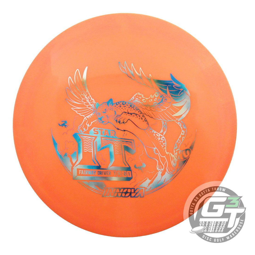 USED Innova Star IT 172g Orange Teal Cloud Foil Fairway Driver Golf Disc