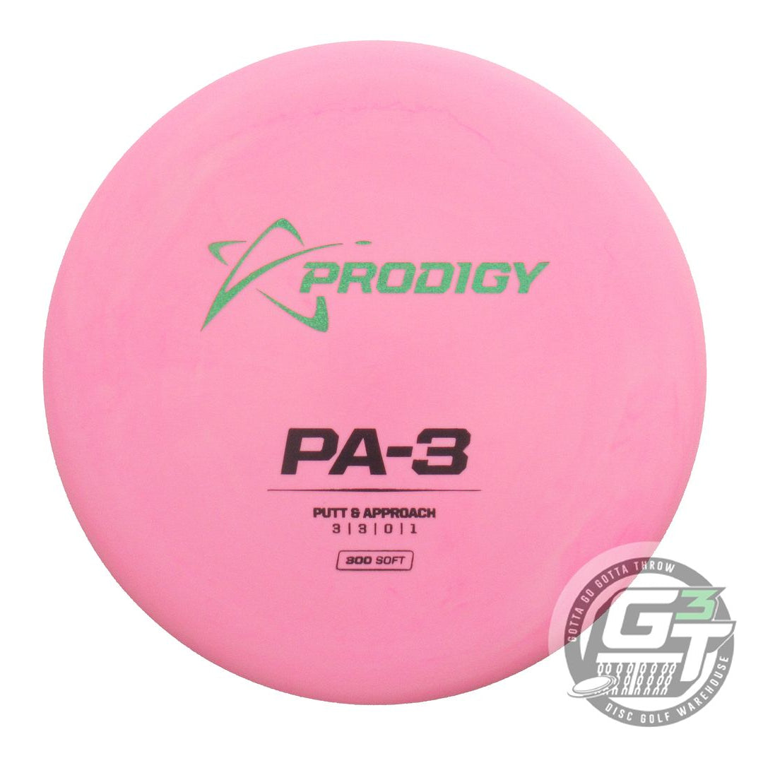 Prodigy 300 Soft Series PA3 Putter Golf Disc (Individually Listed)