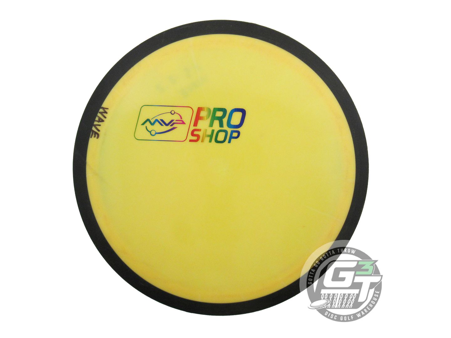 USED MVP Disc Sports Fission Wave 171g Yellow Distance Driver Golf Disc