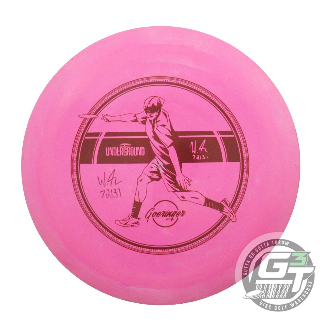 USED Discraft ESP Thrasher 178g Pink Brown Stamp Distance Driver Golf Disc
